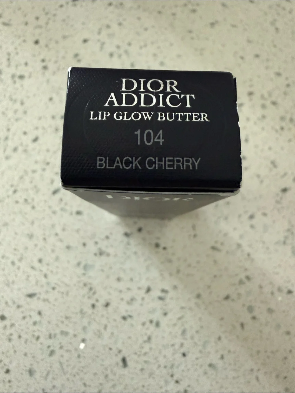 Dior Lip Glow Butter 104 Black Cherry NIB